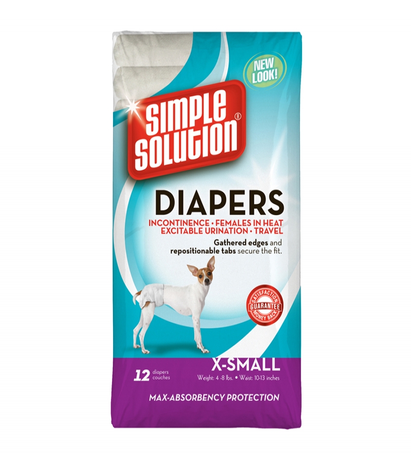 simple solutions dog diapers small