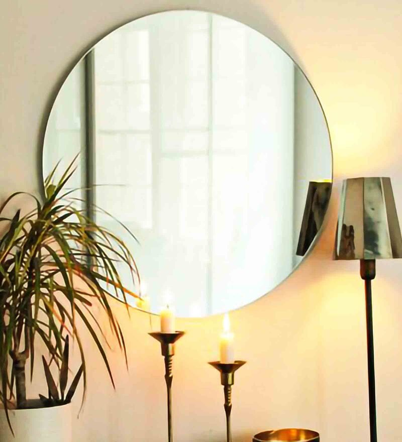 36 inch frameless mirror