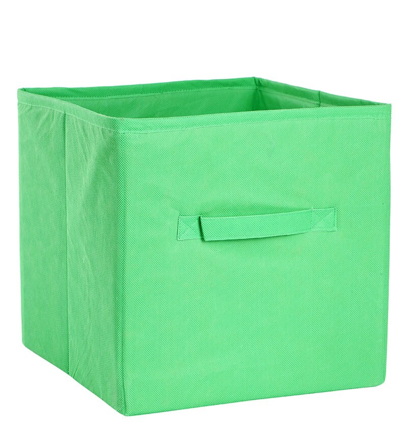 Buy Simple Storage Basket in Dark Green by My Gift Booth Online Kids