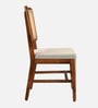 Siam Natural Cane Dining Chair in Walnut Colour, (Set Of 2)