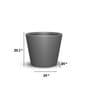 Sicilian Grey Polymer Aloha Big Big Planter