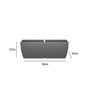 Sicilian Grey Polymer Fabi Wide Big Planter
