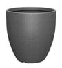 Sicilian Iraka Large Grey Polymer Floor Planter