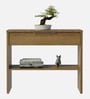 Console Table In Natural Finish
