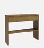 Console Table In Natural Finish