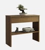 Console Table In Natural Finish
