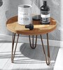 Sabel Side Table in Buriti Finish