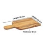 Siena Honey Brown Acacia Wood Cheese Board