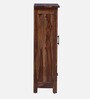 Siena Sheesham Wood Book Case in Rustic Teak Finish
