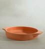 Sienna- Small Brown Terracotta Baking Dish