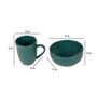 Green Mug with Serving Bowls Set of 6