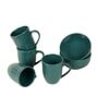 Green Mug with Serving Bowls Set of 6