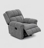 Sieria Upholstered 1 Seater Recliner in Grey Color