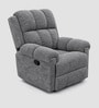 Sieria Upholstered 1 Seater Recliner in Grey Color
