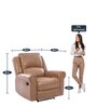 Sierra Single Seater Recliner in Cammel Brown Colour