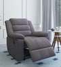 Sierra Manaual 1 Seater Recliner In Brown Finish