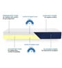Siesta Orthopedic 5 Inch HD & Soft Foam Mattress In Single Size