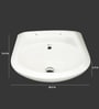 Sifon Classic White Ceramic Wash Basin