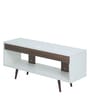 Sigma TV Unit in White & Dark Oak finish