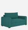 Sigma Fabric 1 Seater Sofa In Sea Green Colour