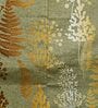 Multicolor Polyester Floral 9ft Blackout Eyelet 2 Pcs Door Curtains