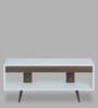 Sigma TV Unit in White & Dark Oak finish