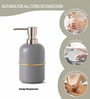 Grey Golden Signature 4-Piece Bathroom Organizer Set