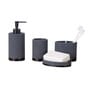 Charcoal Signature 4-Piece Bathroom Organizer Set