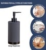 Charcoal Signature 4-Piece Bathroom Organizer Set