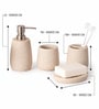 Sand Signature 4-Piece Bathroom Organizer Set