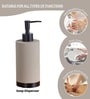 Beige Signature 4-Piece Bathroom Organizer Set