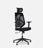 Sila High Back Ergonomic Chair In Black Colour