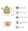 Silas Multicolour Ceramic (Set of 5) Teaware Set