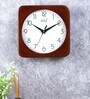 Silent Sweep Mechanism Engineered Wood Wall Clock