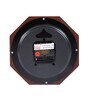 Octagon Silent Sweep Mechanism Engineered Wood Wall Clock
