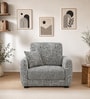 Orion Urban Maze 1 Seater Sofa In White And Black Colour