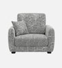 Orion Urban Maze 1 Seater Sofa In White And Black Colour