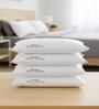 Silico 17 x 27 Inch Microfibre Sleeping Pillow (Pack of 4)