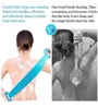Assorted Silicone Body Back Scrubber Double Side Bathing Brush for Skin Deep Cleaning Massage