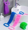 Assorted Silicone Body Back Scrubber Double Side Bathing Brush for Skin Deep Cleaning Massage