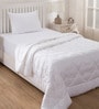White 100% Cotton 250 AC Room Single Bed Duvet Insert
