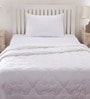 White 100% Cotton 250 AC Room Single Bed Duvet Insert