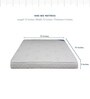 Silk Bond King Size Reversible Foam Mattress 75x72x5 inch