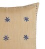 Gold Traditional Silk 16 x 16 Inches Embroidered Cushion Covers (Set of 3)