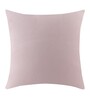 Pink Floral Chanderi Silk 16 x 16 Inches Embroidered Cushion Cover (Set of 2)