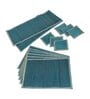 Blue  Bamboo Solid13 PcsTable Linen Set