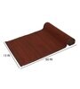 Brown Bamboo Solid13 PcsTable Linen Set