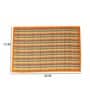 OrangeBamboo Striped 13 PcsTable Linen Set