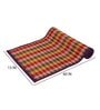 Brown Multicolour Bamboo Striped 13 PcsTable Linen Set