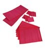 Pink Bamboo Solid13 PcsTable Linen Set